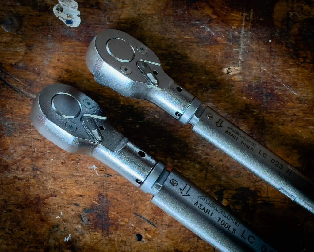 Asahi Torque Wrench with 3/8"replaceable ratchet head - Rolling Mavericks