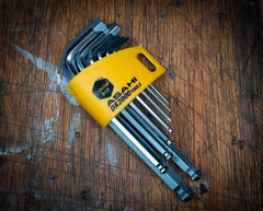Asahi CATCHER BALL 9 piece short Allen Key Hex Set