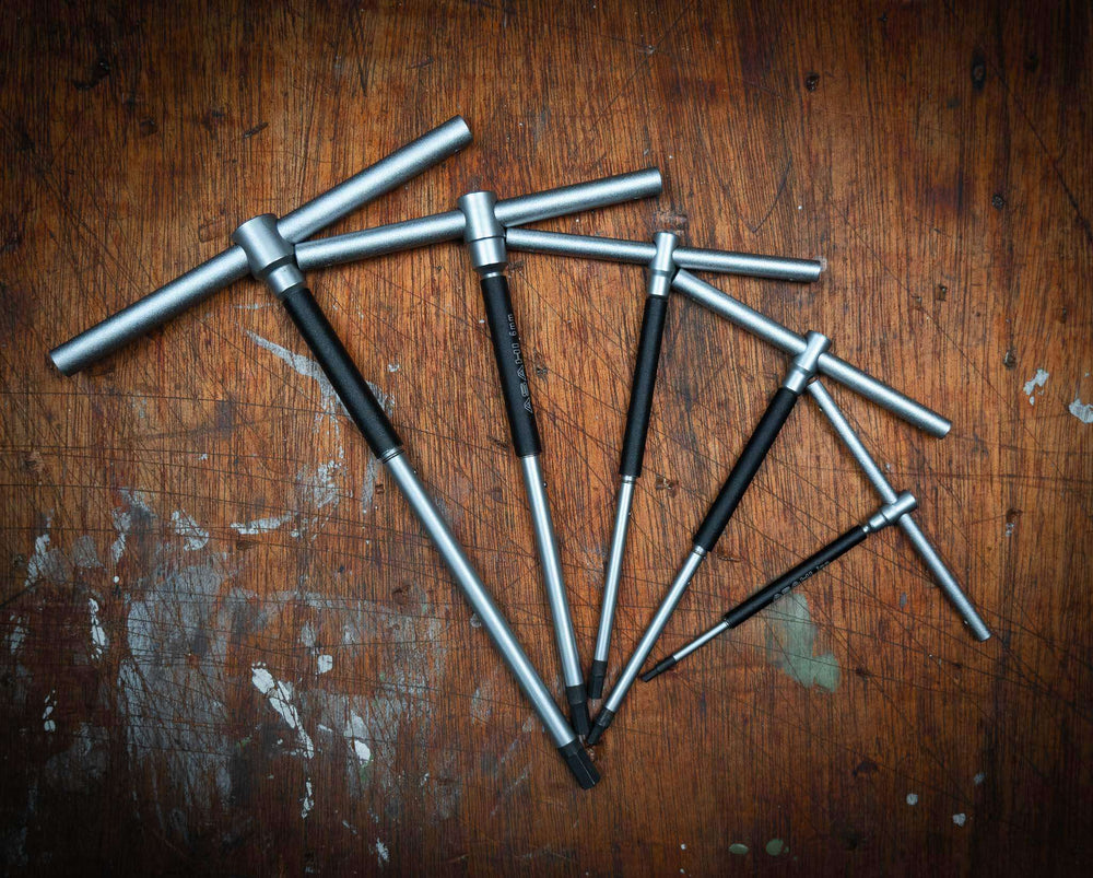 Asahi Quick-Turn Hexagon Key Wrench with Detachable Handle