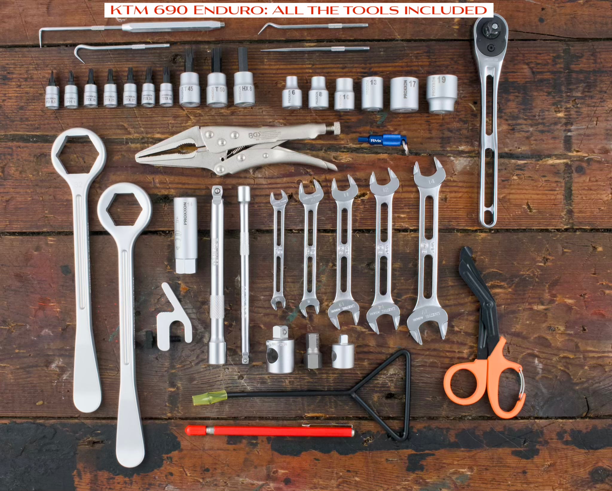 KTM 690 Enduro Toolkit - Ultimate Adventure Gear – Rolling Mavericks