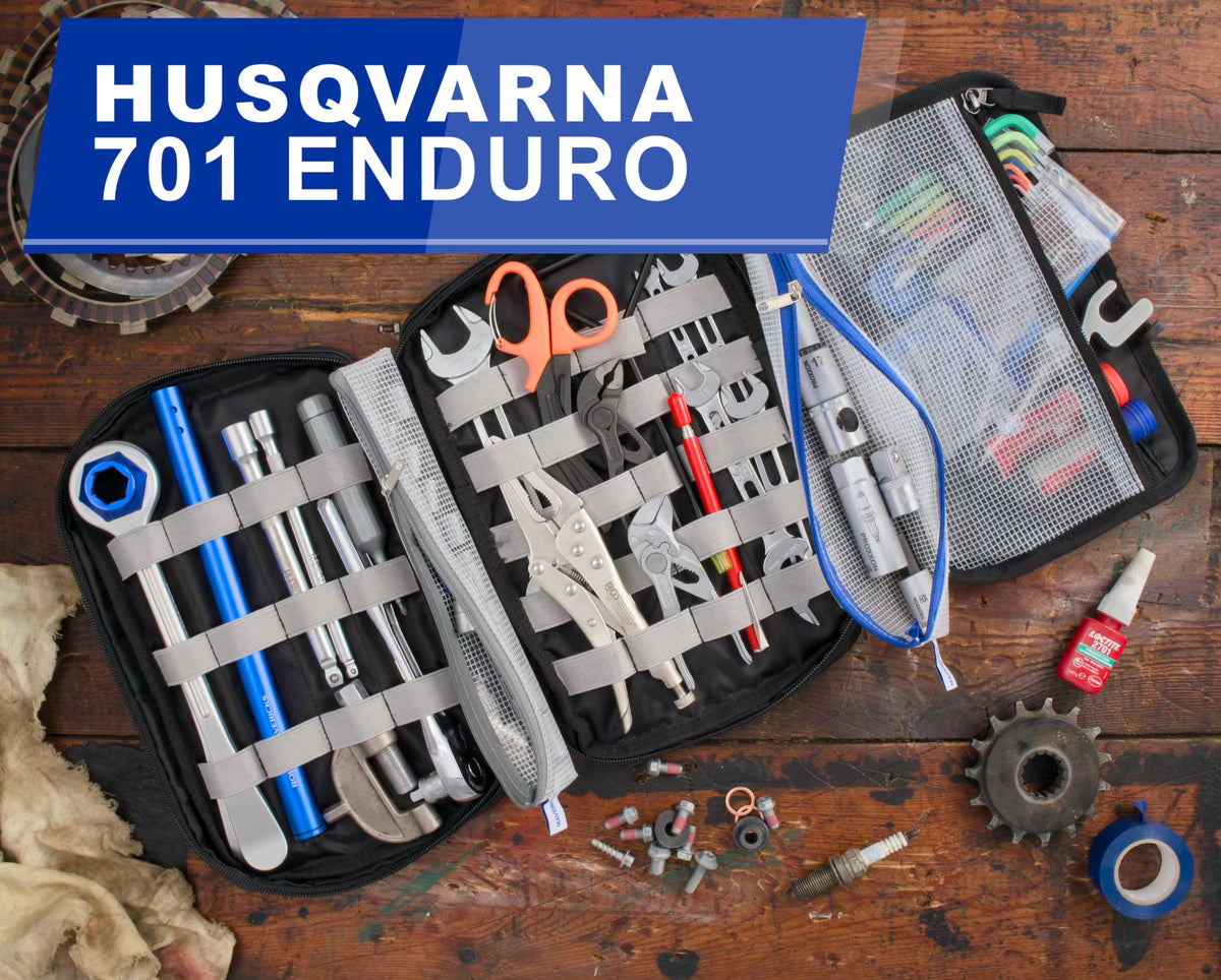 Overlander ToolKit Husqvarna 701 Enduro – RTW Edition – Rolling Mavericks