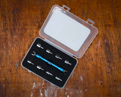 Cheie pentru spițe cu capete interschimbabile – set de 10 piese