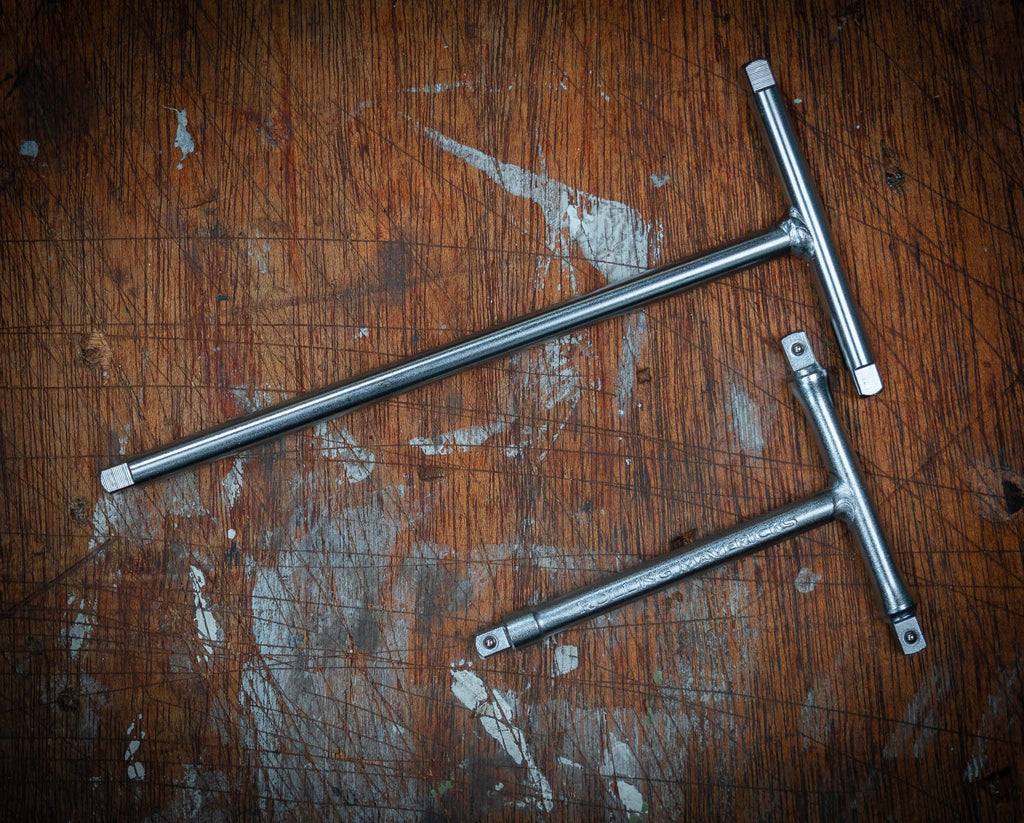 Tri-Drive Ultralight Mini T-Handle Kit , 1/4" w/8 ,10, 12, 13 mm ...