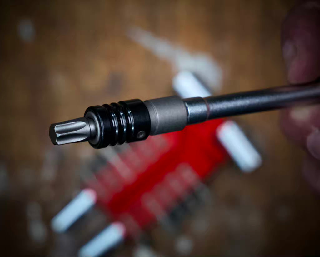 Tri-Drive Ultralight Mini T-Handle multibit & socket Kit 1/4