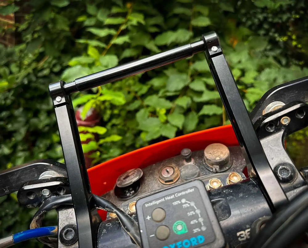 Universal GPS navigation roadbook handlebar brackets