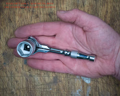 SK11 mâner clichet pivotant 2-în-1 cu antrenare 3/8