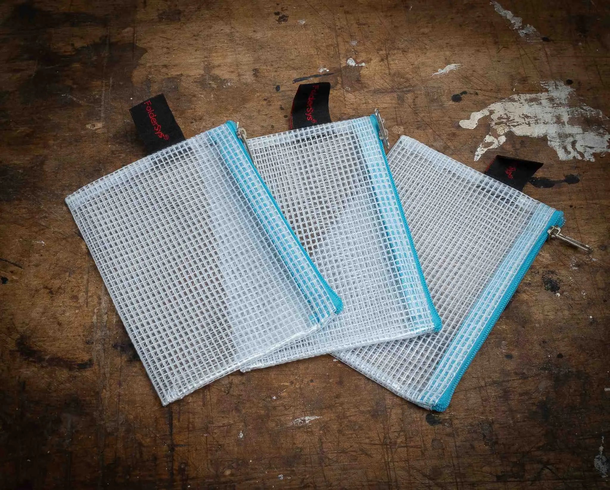 Zippered mesh bags for handy storage Rolling Mavericks